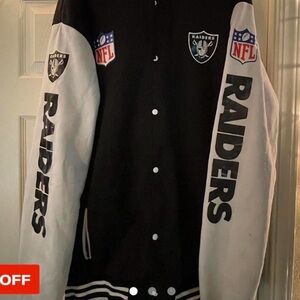 Raiders bomber jacket